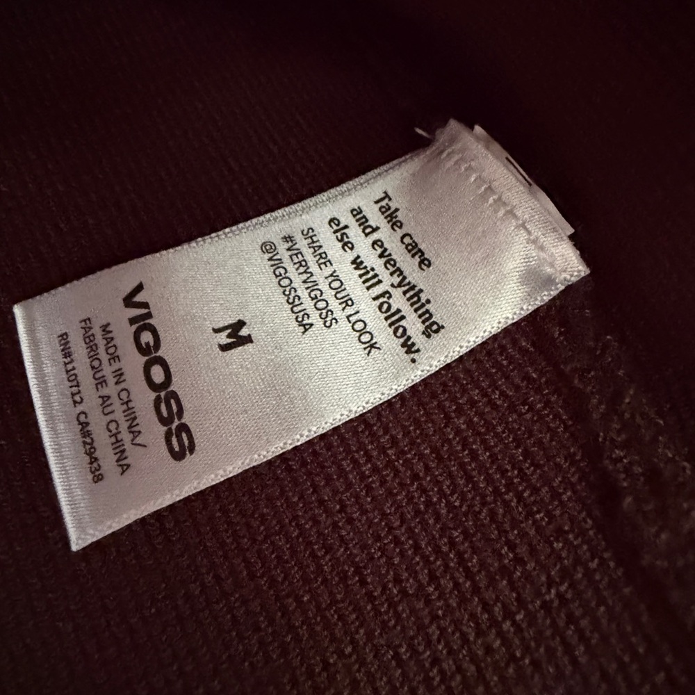 Vigoss Chocolate Button-Up Cardigan - Picture 4 of 10